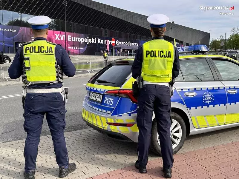 Nasi policjanci zabezpieczają XVI Europejski Kongres Ekonomiczny