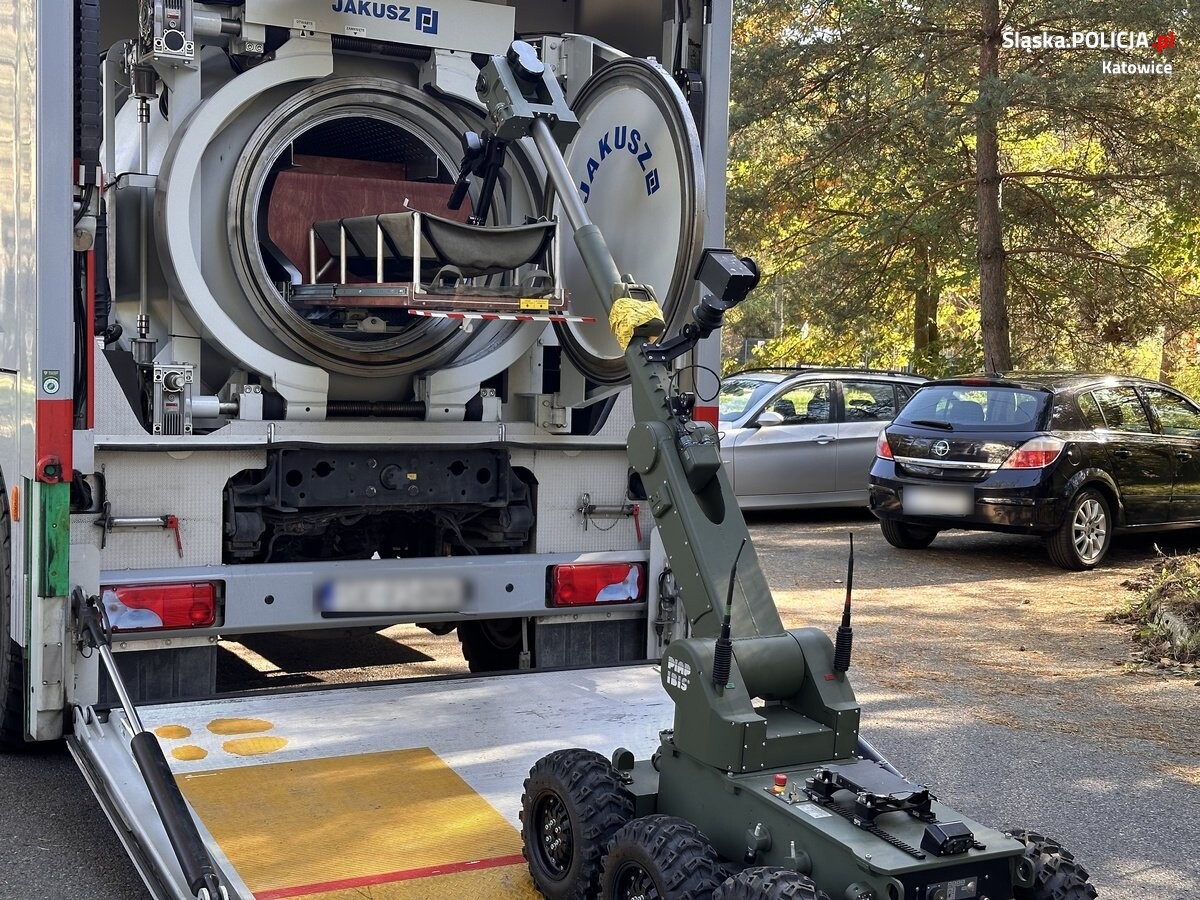 Ćwiczenia służb "Woda 24" / fot. KMP Katowice