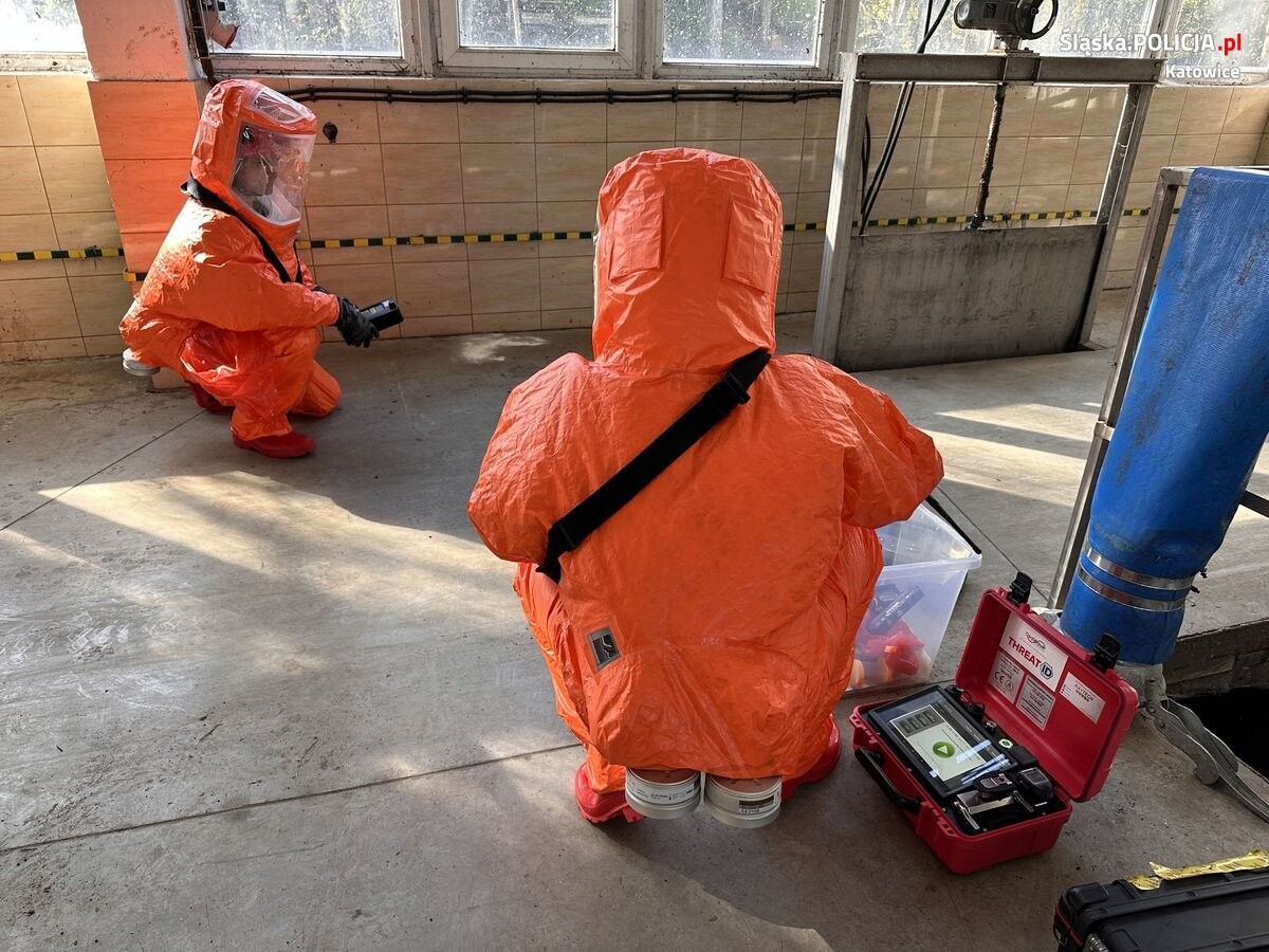 Ćwiczenia służb "Woda 24" / fot. KMP Katowice