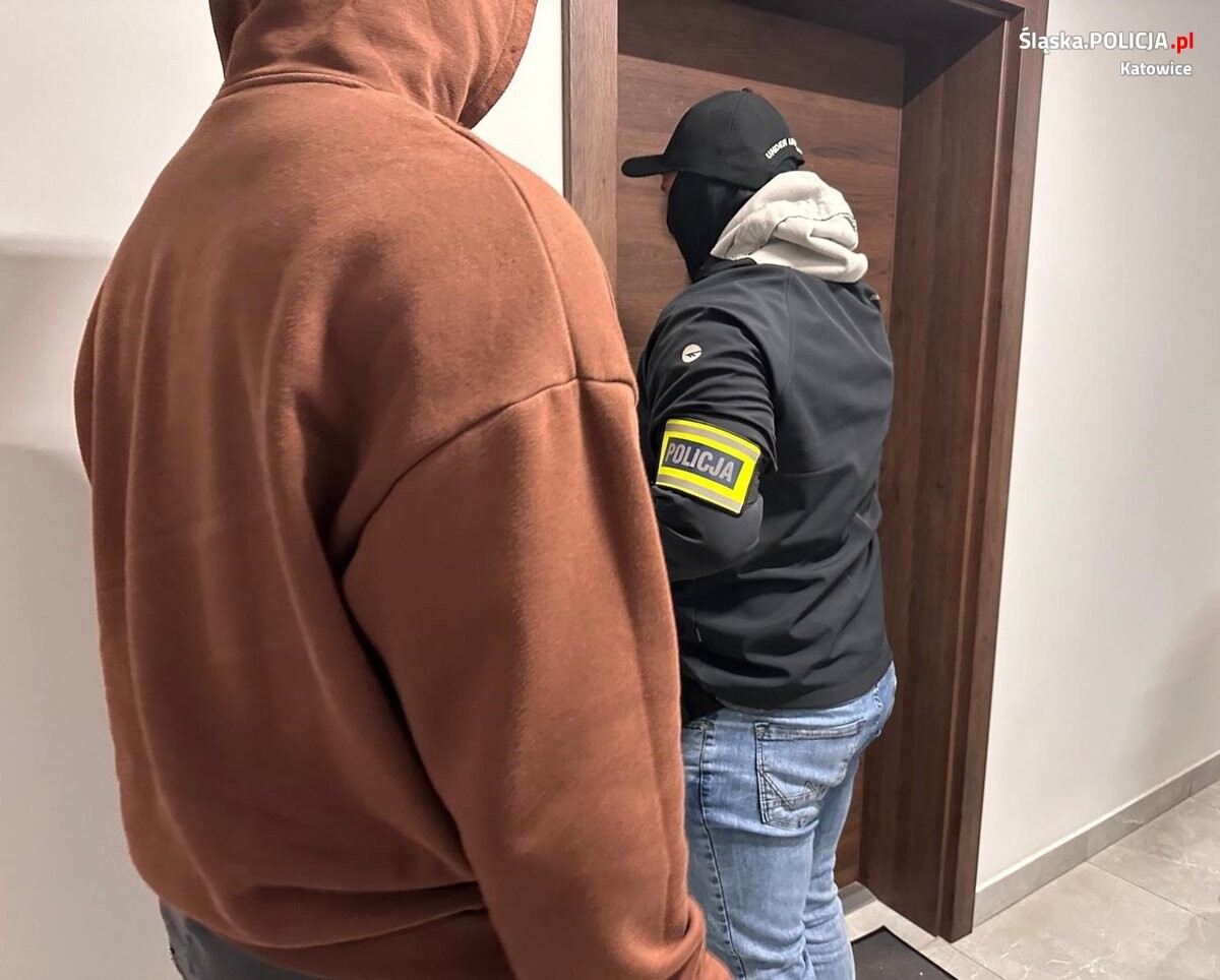 Zatrzymanie pseudokibiców / fot. KMP Katowice