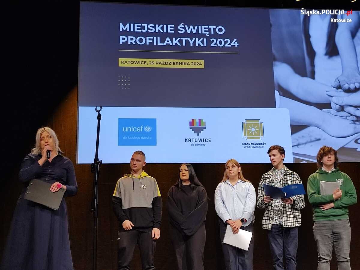 Miejski Program Profilaktyki Rówieśniczej / fot. KMP Katowice