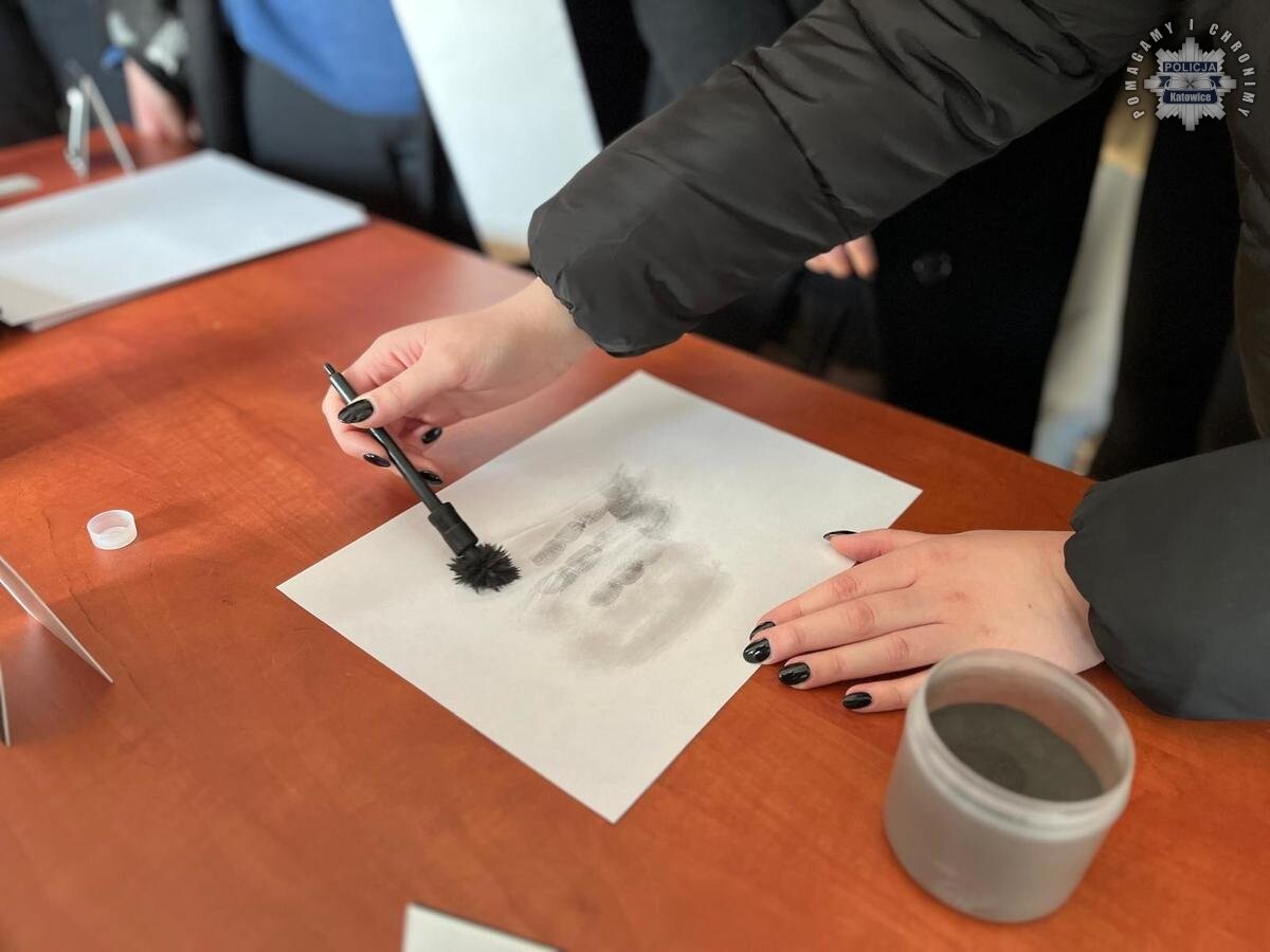 "Oczami przyszłego policjanta" / fot. KMP Katowice