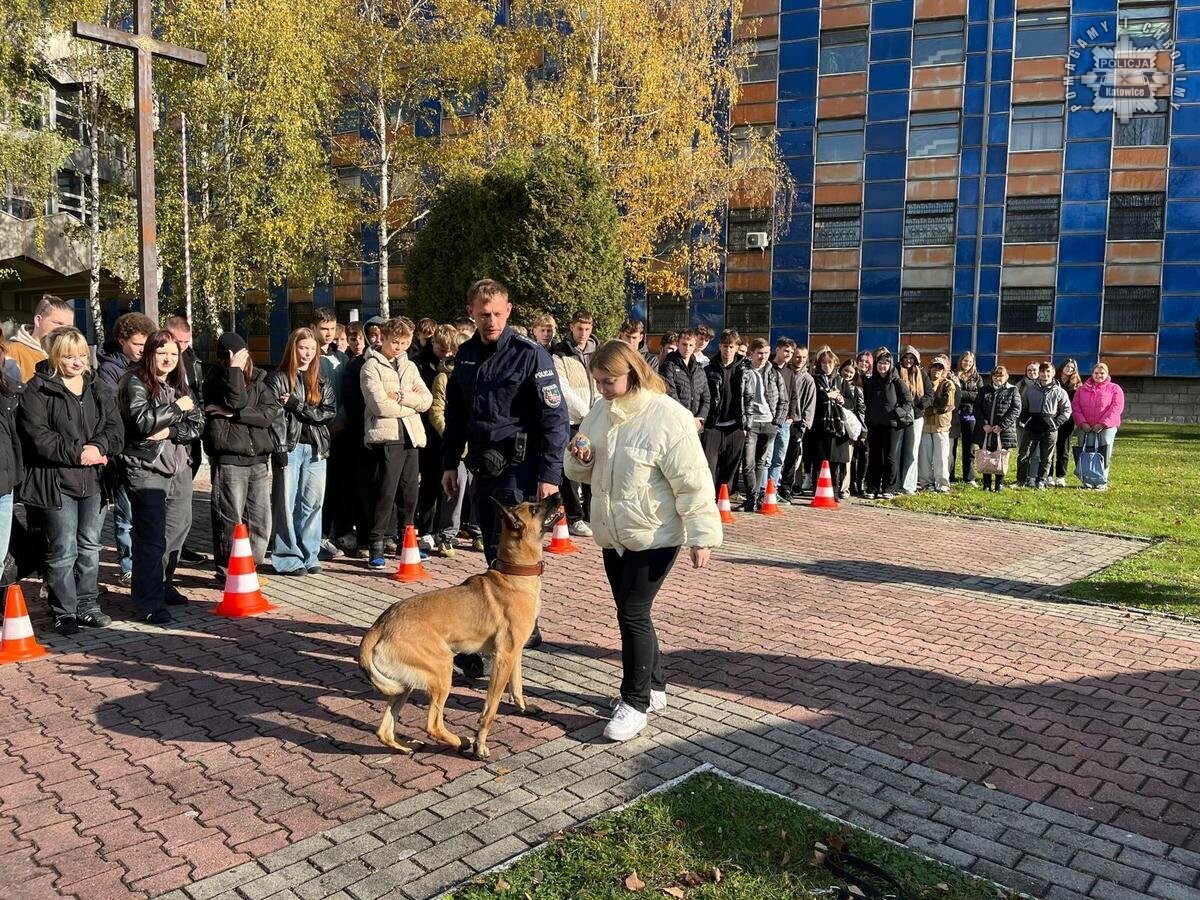 "Oczami przyszłego policjanta" / fot. KMP Katowice
