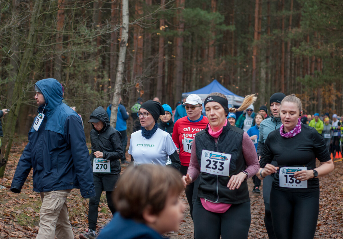 Za nami kolejna, listopadowa odsłona Panewnickiego Dzikiego Biegu. Kilkaset osób stawiło się na starcie, mamy zdjęcia!