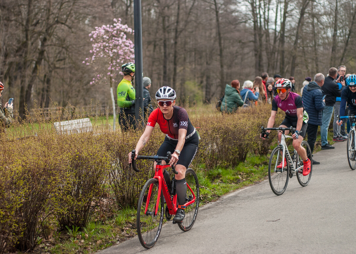 Za nami Silesiaman Duathlon Katowice, tłum zawodników pojawił się na starcie zawodów. Mamy zdjęcia!